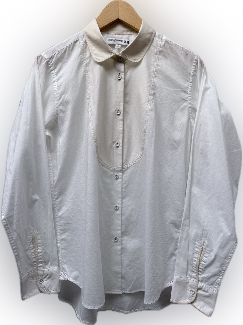 INES DE LA FRESSANGE for Uniqlo button down shirt